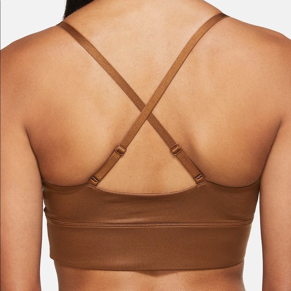 Nike Light-Support Padded Longline Sports Bra - Picture 4 of 7